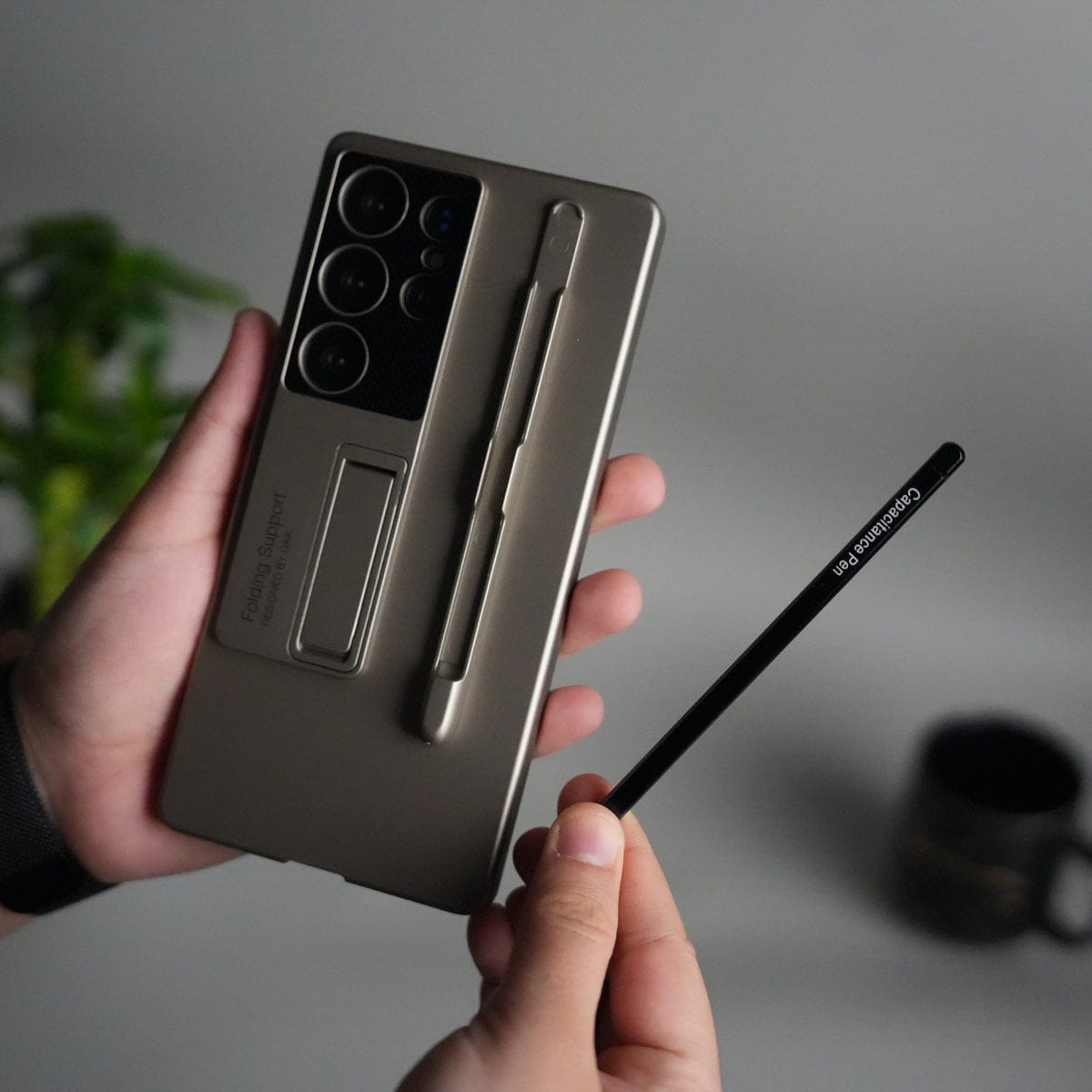 Galaxy S26 Ultra Case with S Pen Holder | Kickstand Shockproof Slim Back Cover