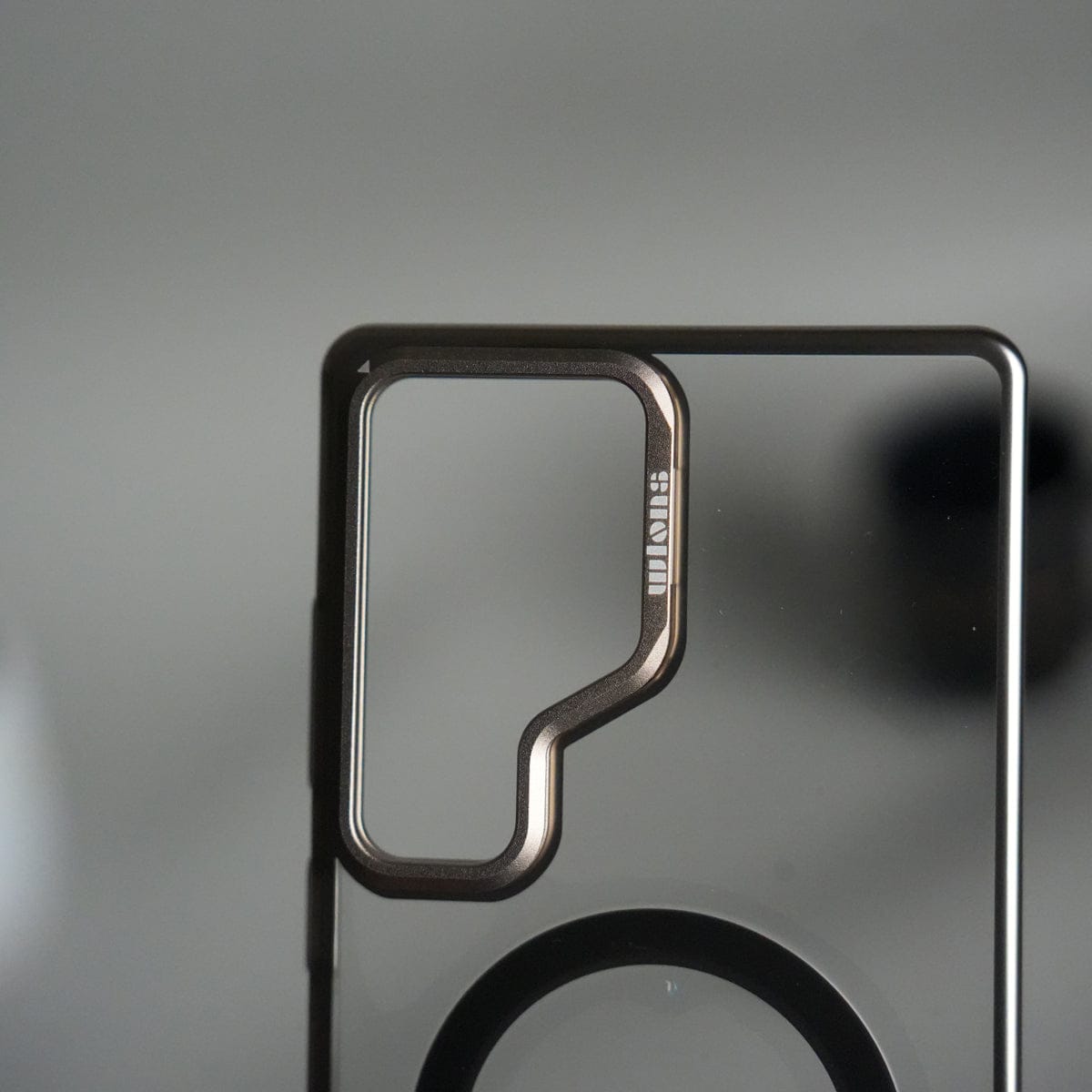 Galaxy S25 Ultra Metal Camera Kickstand Case | Clear Shockproof Cover with Magnetic Ring
