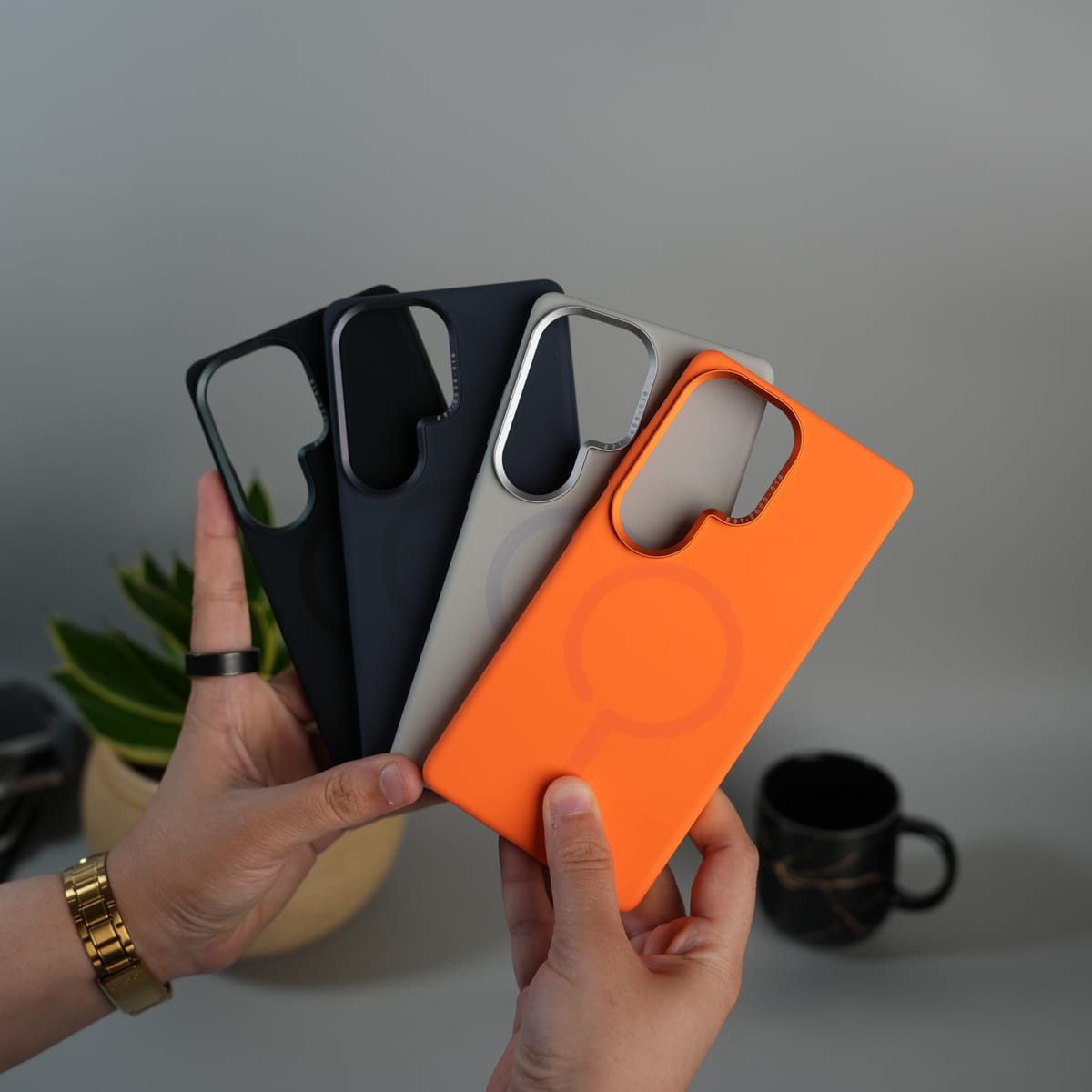 Galaxy S25 Ultra Silk Silicone MagSafe Case | Soft Touch | Slim & Shockproof Cover