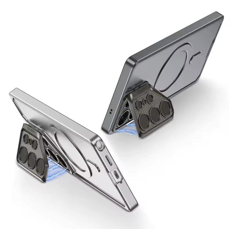 Samsung Galaxy S25 Ultra Lens Protection Fully Metal Bracket Hard Shell Case