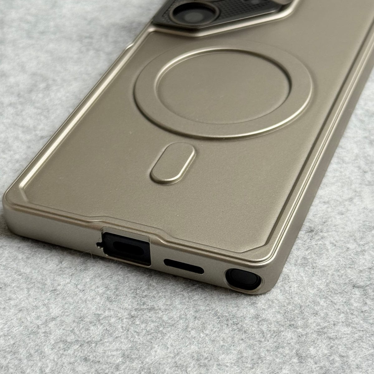Samsung Galaxy S25 Ultra Lens Protection Fully Metal Bracket Shell Case