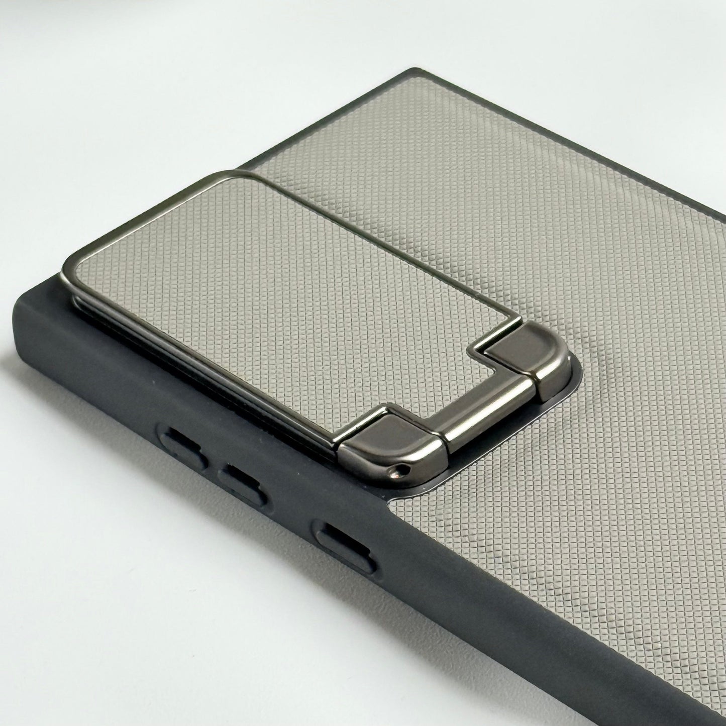 Samsung Galaxy S23 Ultra Metal Camera Cap Stand Case Cover