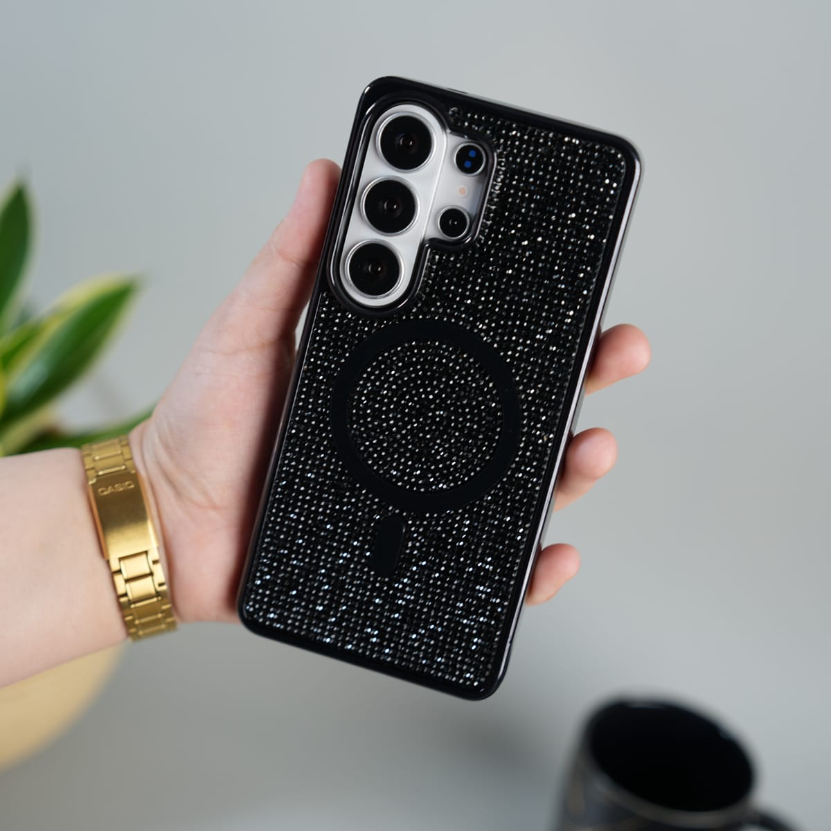 Galaxy S26 Ultra Luxury Diamond Case Cover