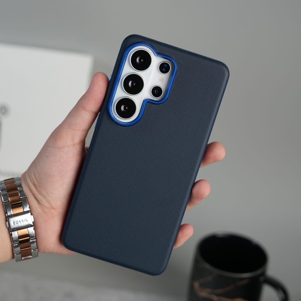 Galaxy S26 Ultra Slim Fabric Finish Case Cover