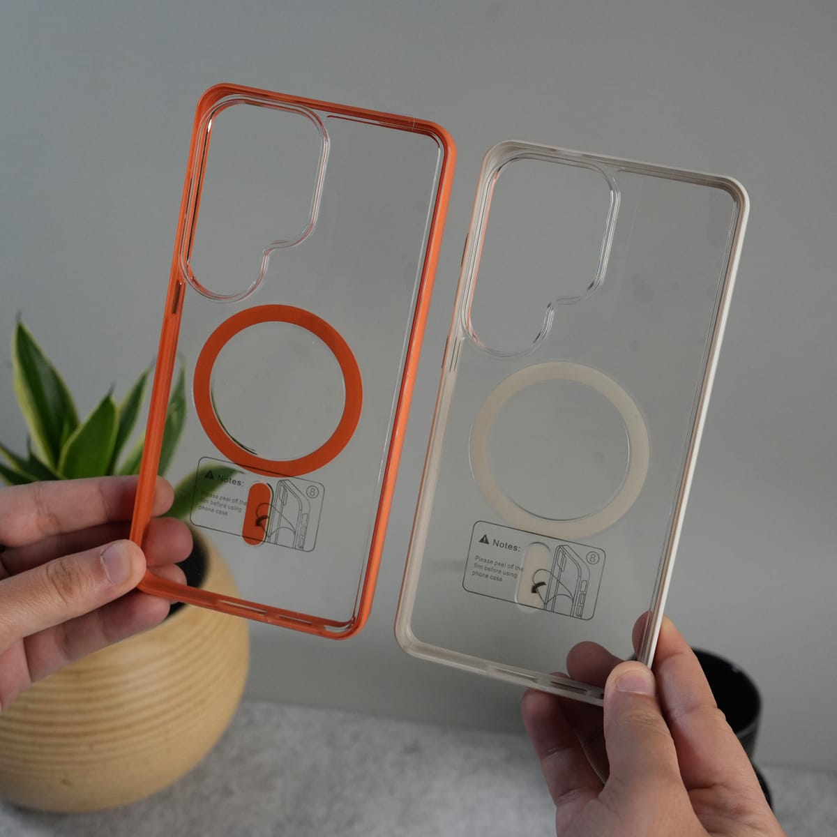 Galaxy S26 Ultra Clear MagSafe Case | Transparent Slim Shockproof Cover