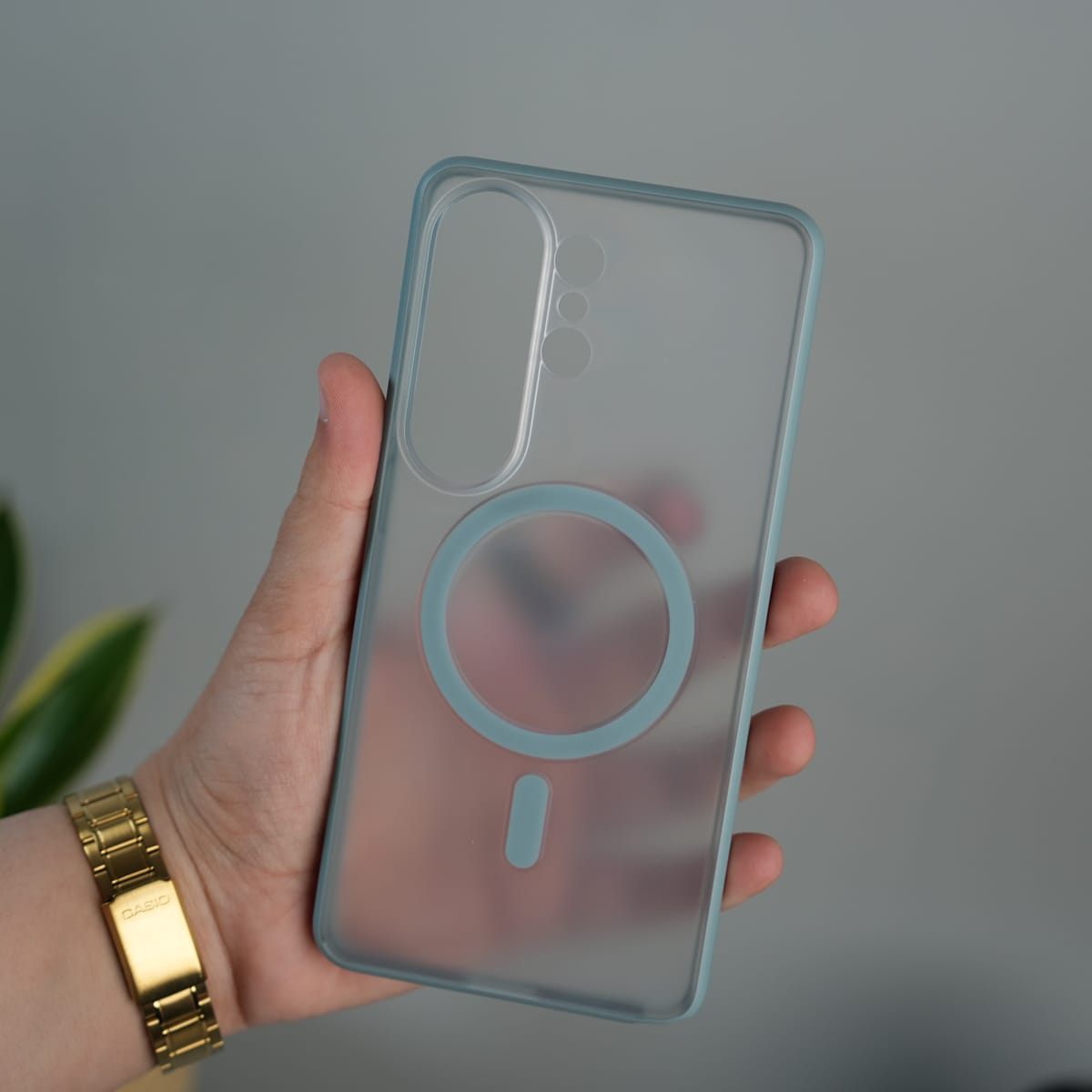 Galaxy S26 Ultra Frosted Matte MagSafe Case | Translucent Elegance Cover