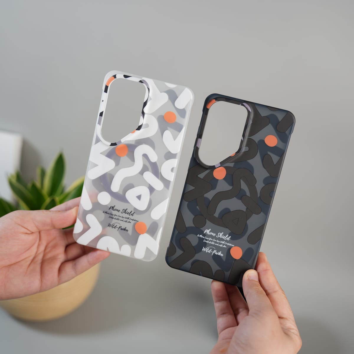 Galaxy S26 Ultra Geometric Graffiti Shockproof MagSafe Case Cover