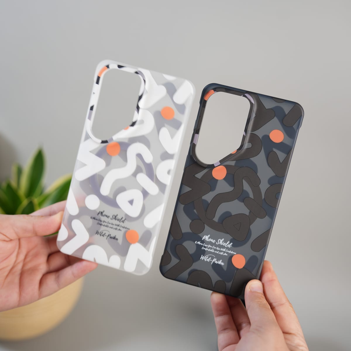 Galaxy S26 Ultra Geometric Graffiti Shockproof MagSafe Case Cover