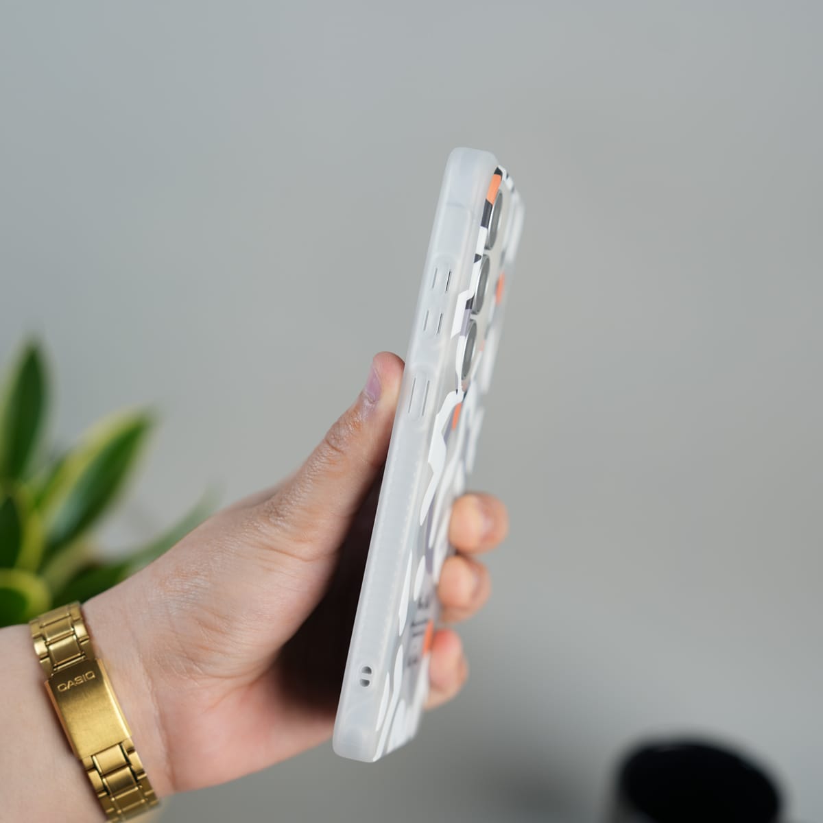 Galaxy S26 Ultra Geometric Graffiti Shockproof MagSafe Case Cover