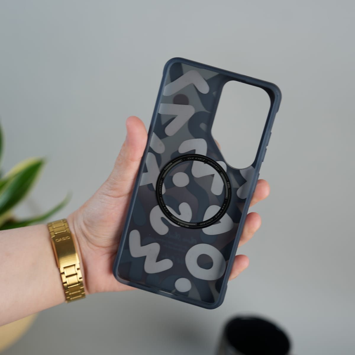 Galaxy S26 Ultra Geometric Graffiti Shockproof MagSafe Case Cover