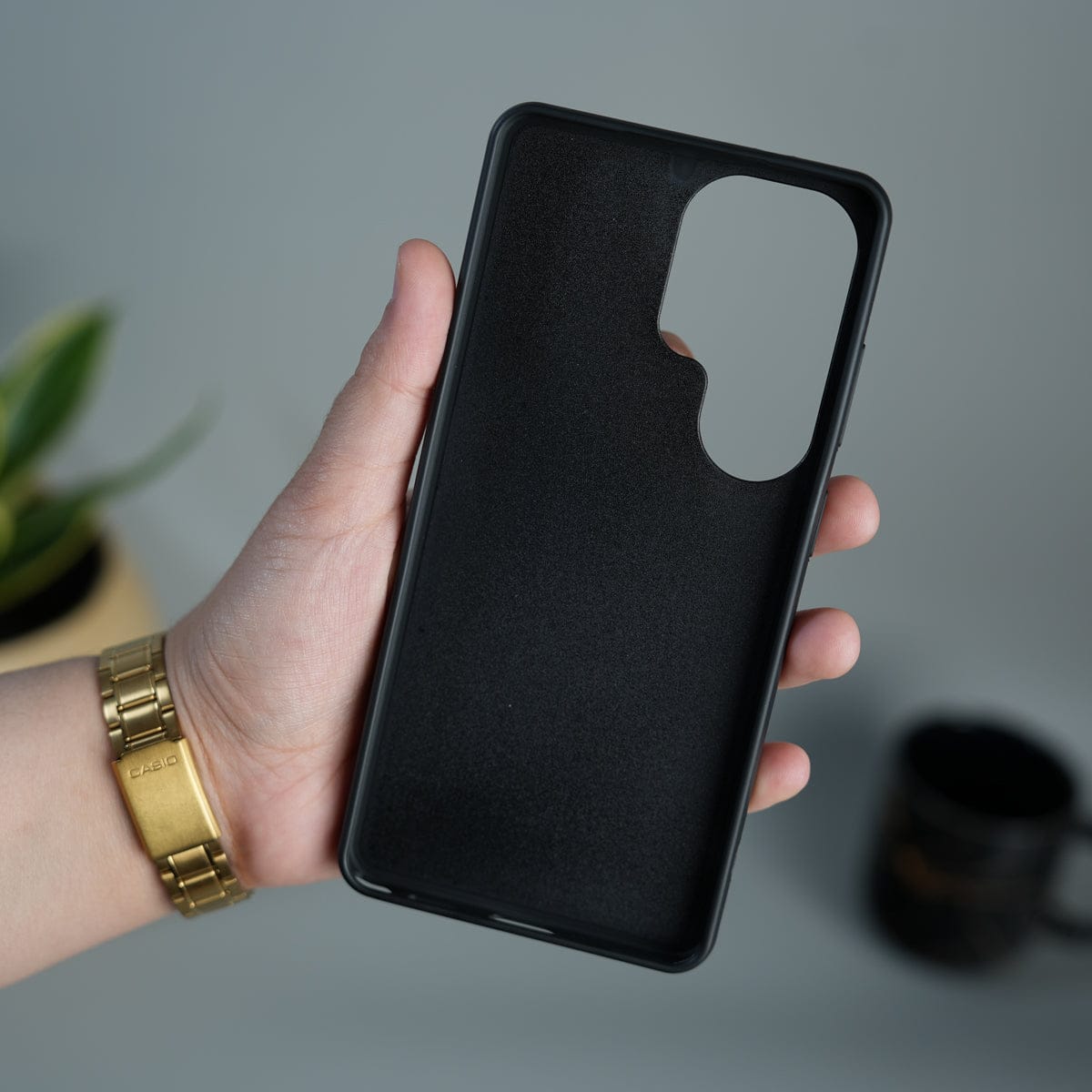 Galaxy S26 Ultra Luxury BRY PU Leather Case Cover
