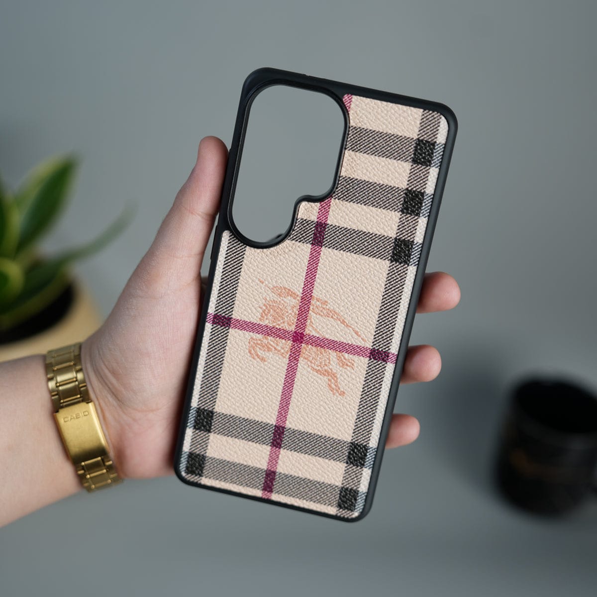 Galaxy S26 Ultra Luxury BRY PU Leather Case Cover