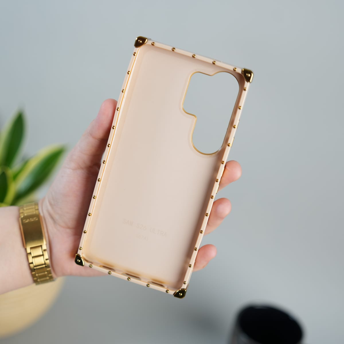 Galaxy S26 Ultra Luxury Butterfly Case | Trunk Frame Cover with 3D Butterfly | Premium Limited Edition Design