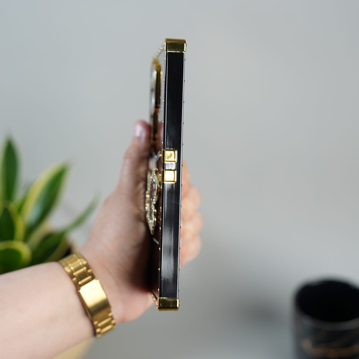 Galaxy S26 Ultra Luxury Butterfly Case | Trunk Frame Cover with 3D Butterfly | Premium Limited Edition Design