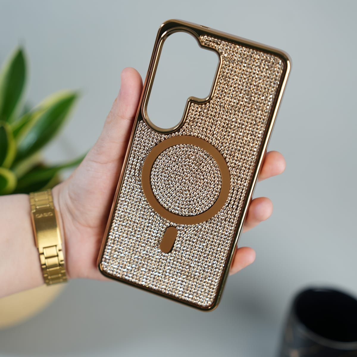 Galaxy S26 Ultra Luxury Diamond Case Cover