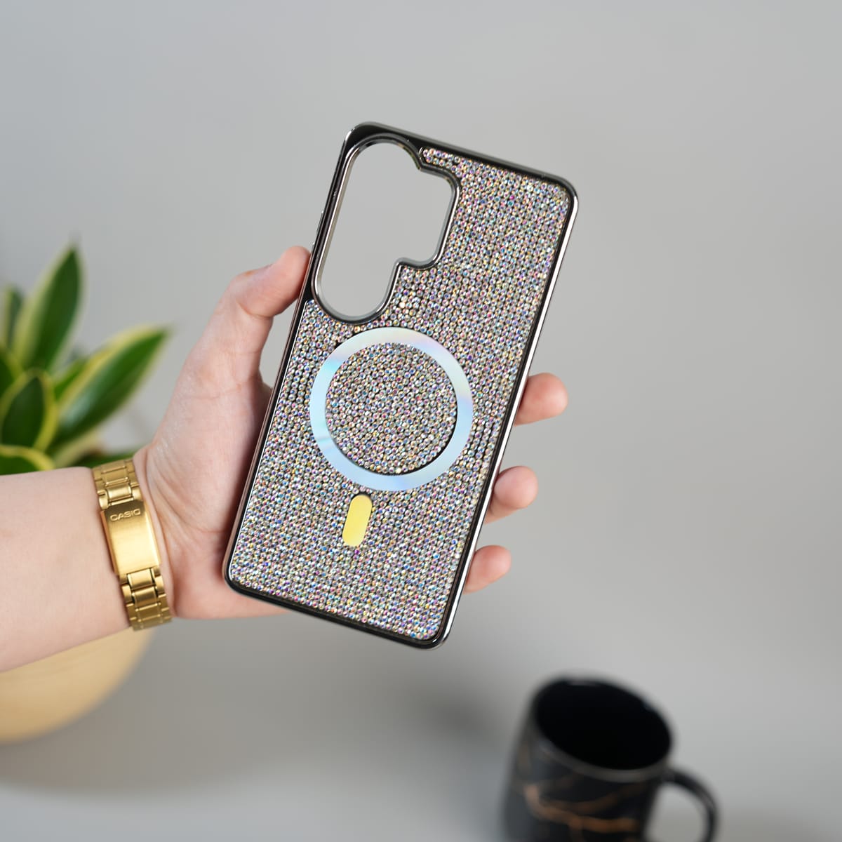 Galaxy S26 Ultra Luxury Diamond Case Cover