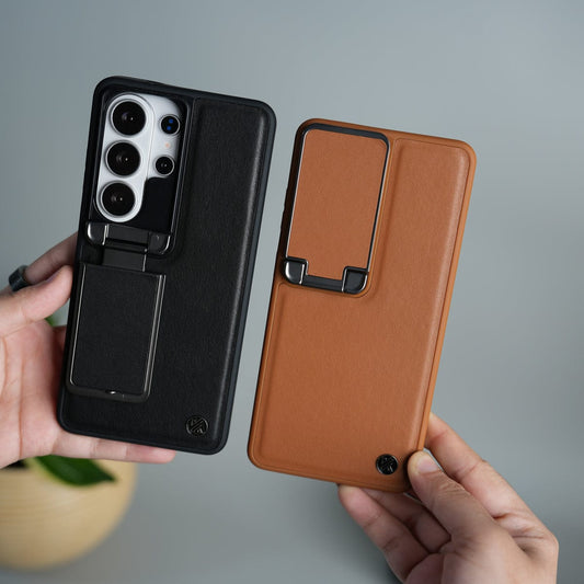 Galaxy S26 Ultra Metal Camera Cap with Stand Cover