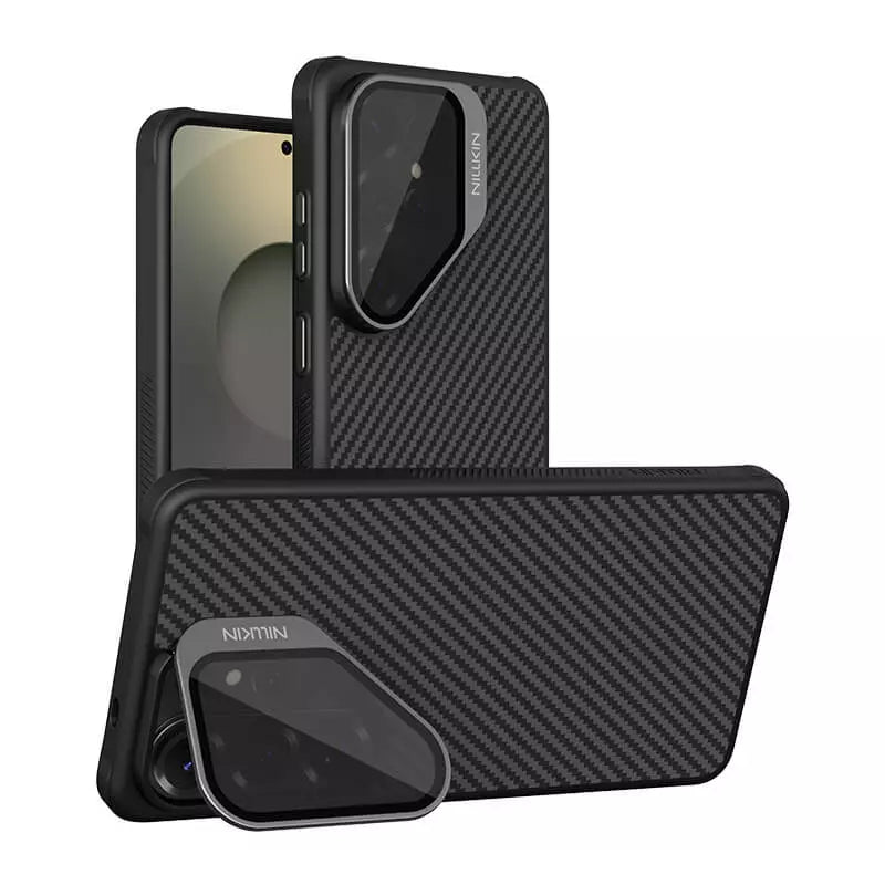 Galaxy S26 Ultra Nillkin CarboProp Magnetic MagSafe Transparent Lens Guard armor case