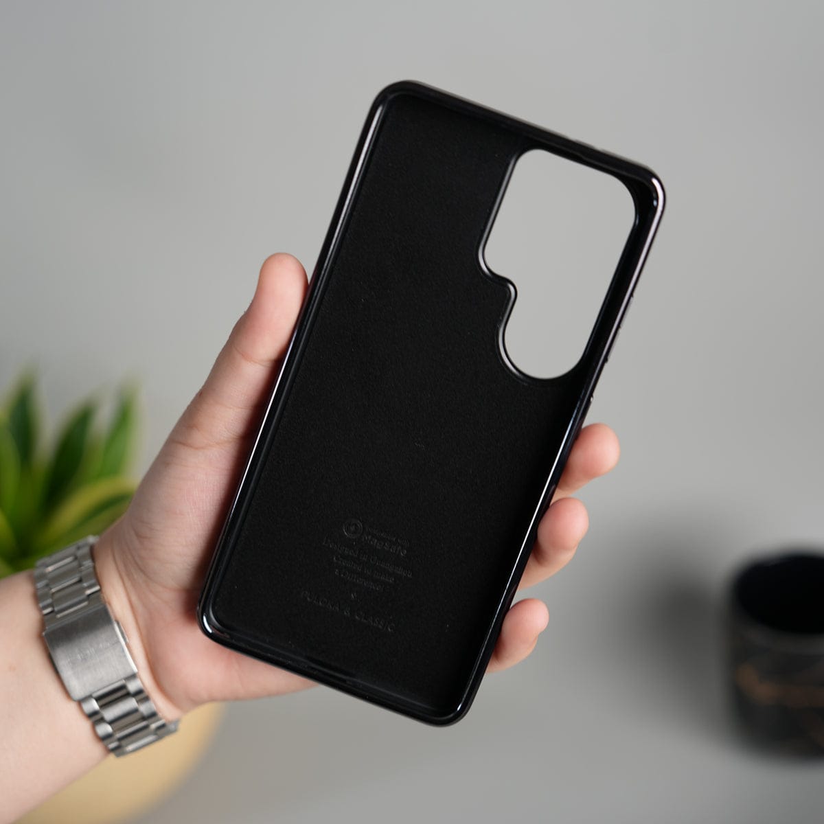 Galaxy S26 Ultra Premium Leather Case Cover