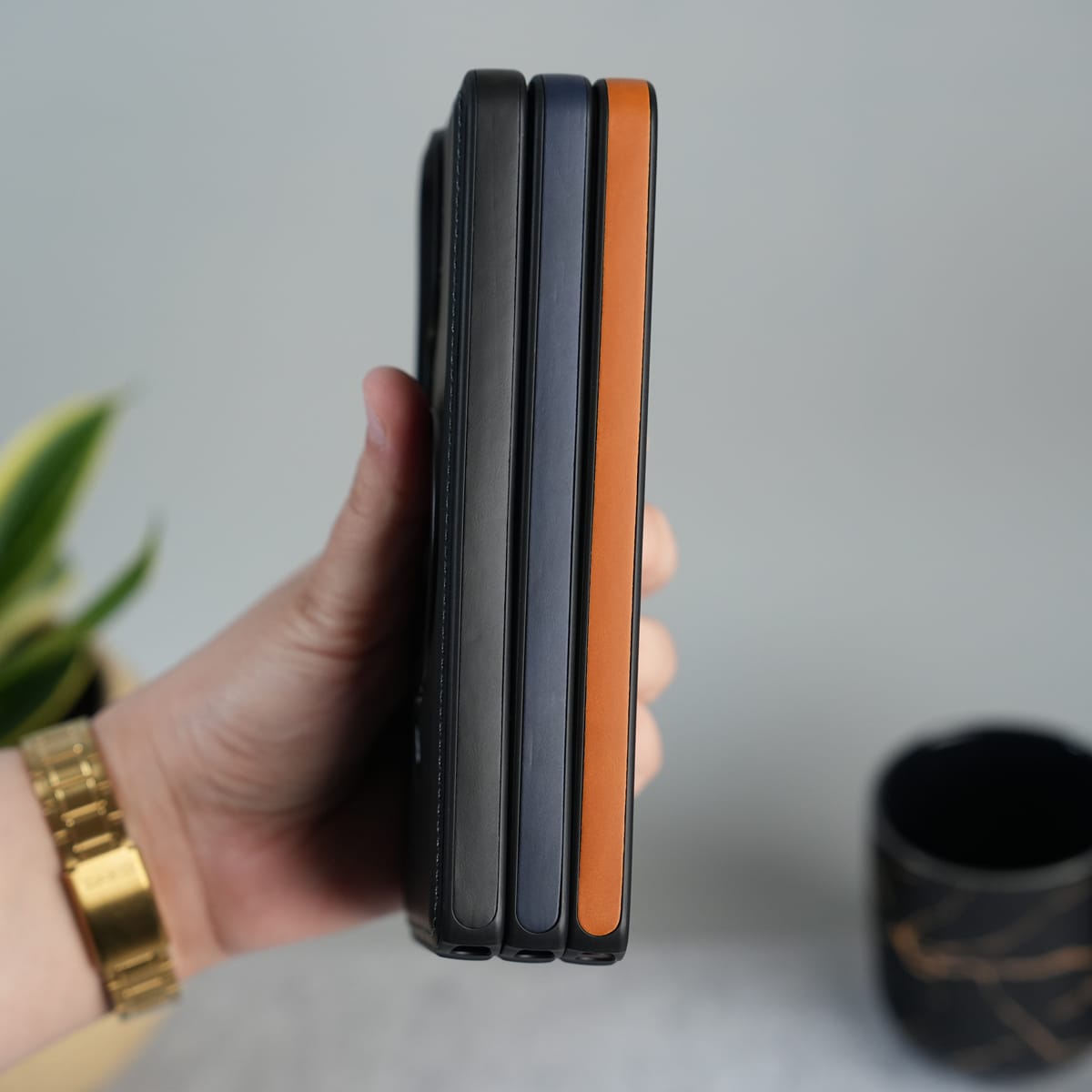 Galaxy S26 Ultra Premium Leather MagSafe Case with Kickstand & Camera Protection | Luxury Slim Cover