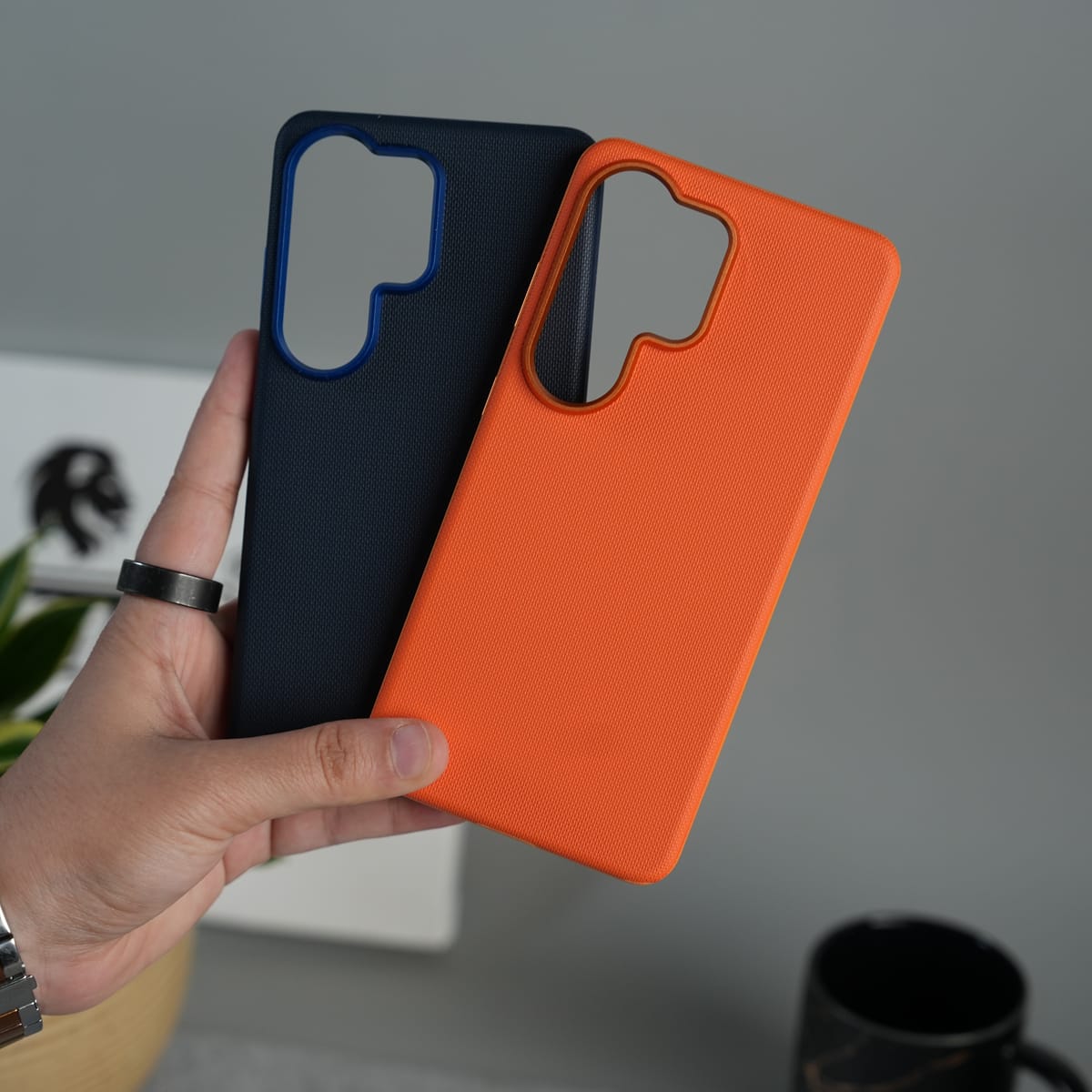 Galaxy S26 Ultra Slim Fabric Finish Case Cover