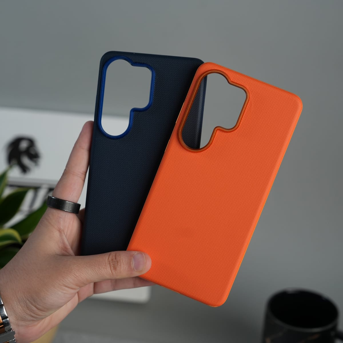 Galaxy S26 Ultra Slim Fabric Finish Case Cover