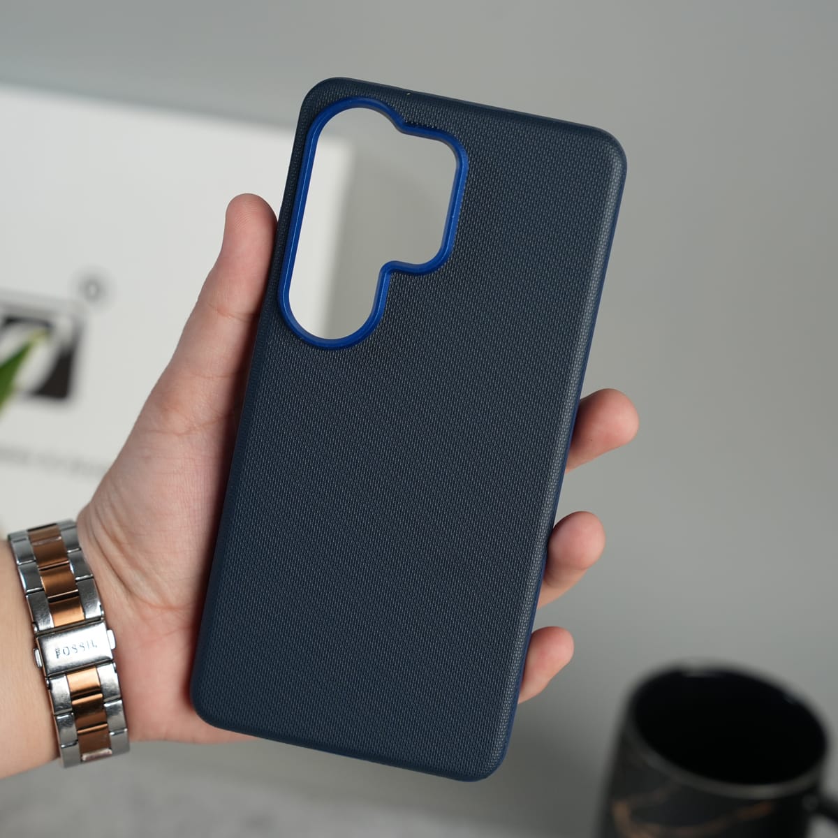Galaxy S26 Ultra Slim Fabric Finish Case Cover