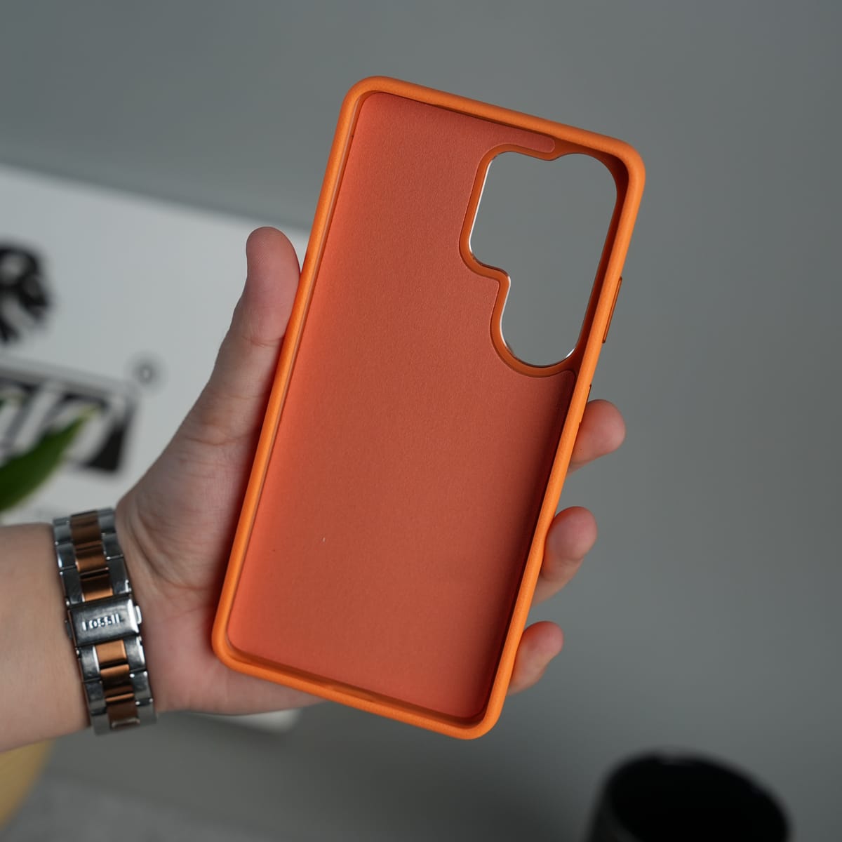 Galaxy S26 Ultra Slim Fabric Finish Case Cover