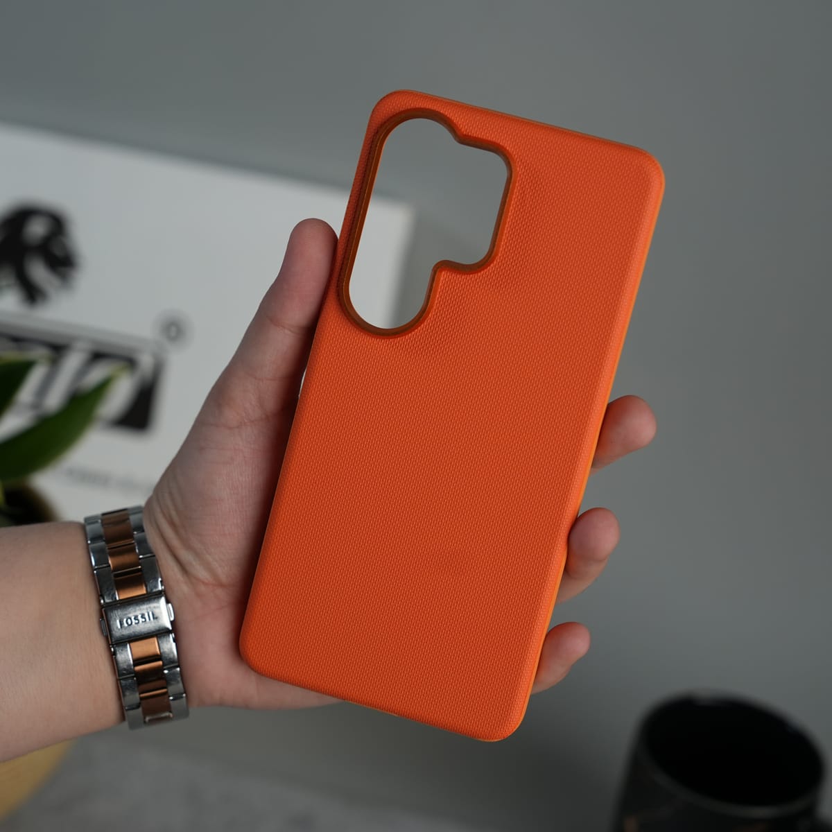 Galaxy S26 Ultra Slim Fabric Finish Case Cover