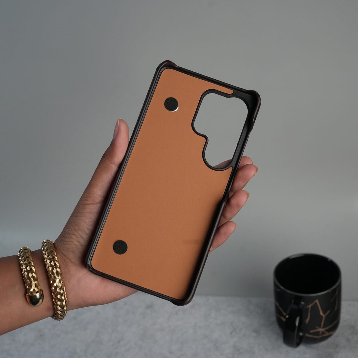 Samsung Galaxy S26 Ultra Luxury Brand Strap Holder Cover