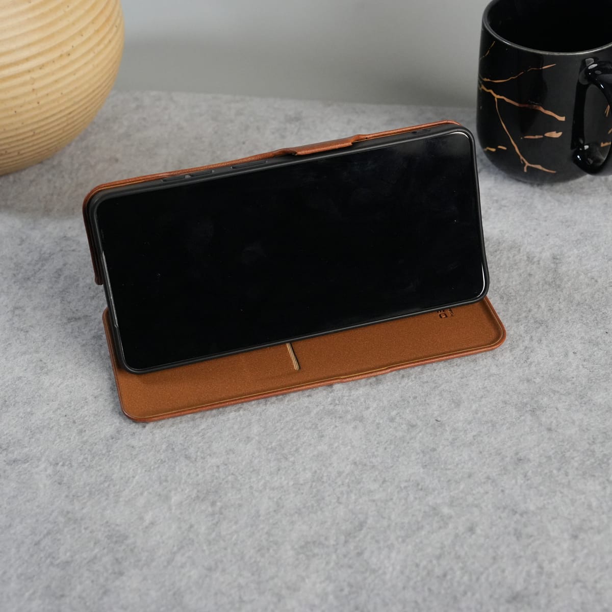 Samsung Galaxy S26 Ultra PU Leather Flip Card Slot Soft Magnetic Closure Case Cover
